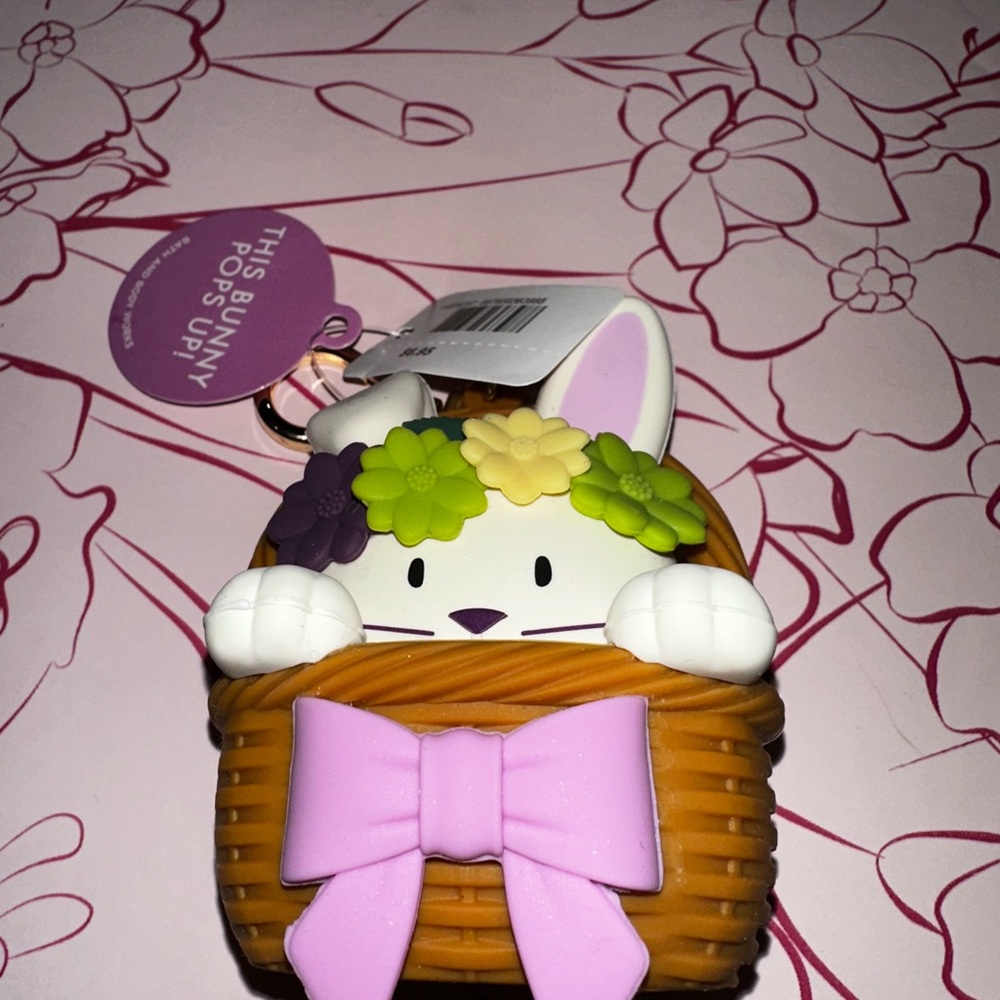Bath & Body Works New Easter Pop Up Bunny In Basket PocketBac Holder 2025